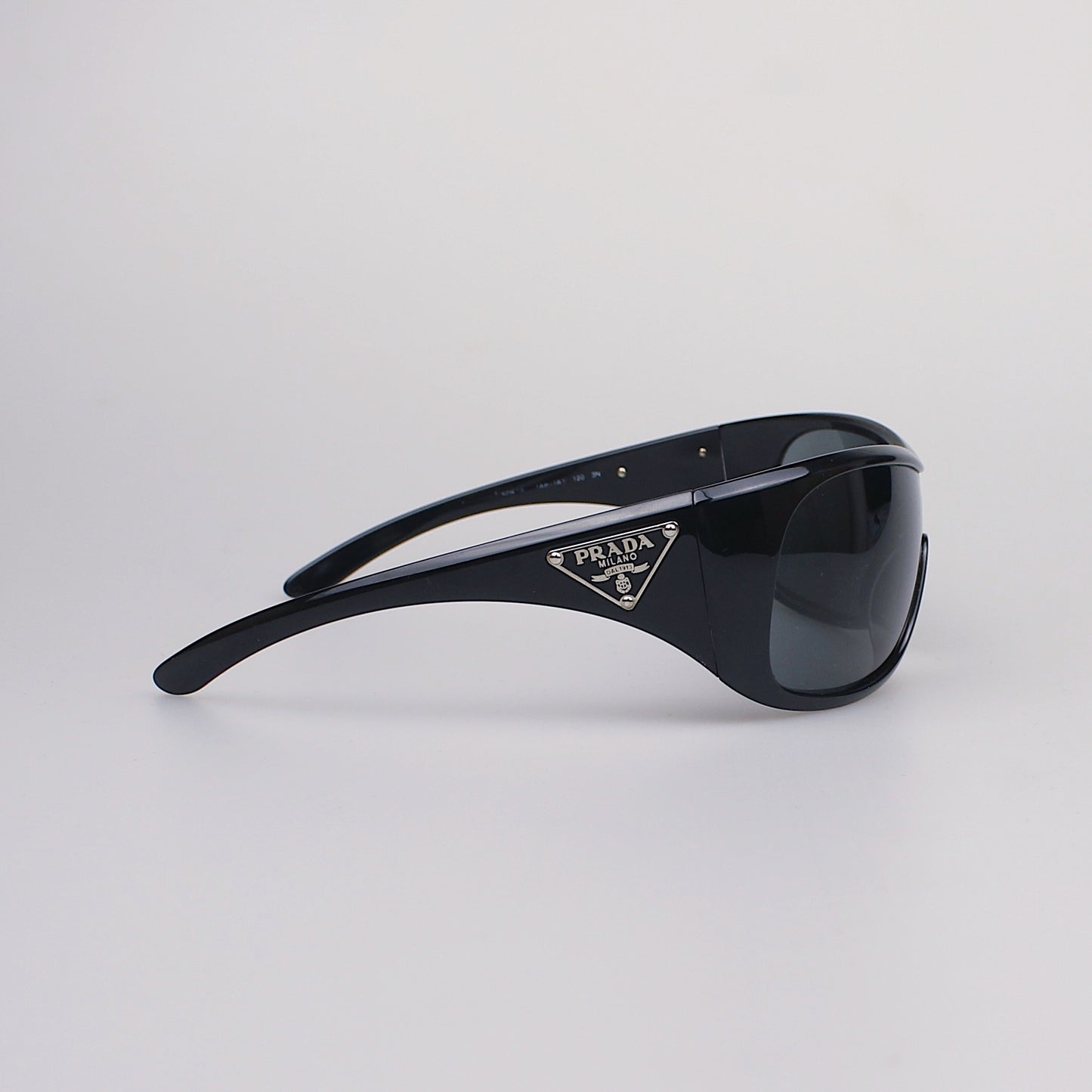 Prada SPR 14L Shield Sunglasses — early 2000s archive