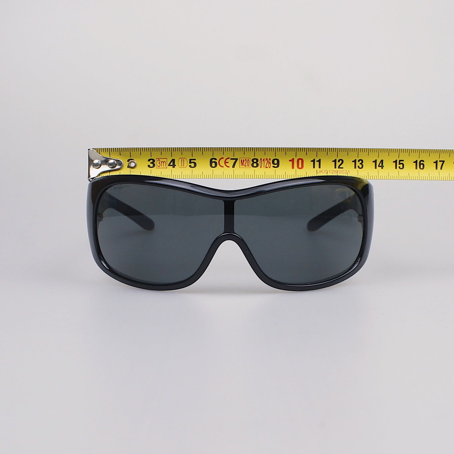 Prada SPR 14L Shield Sunglasses — early 2000s archive